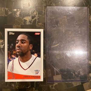 James Harden Topps rookie card